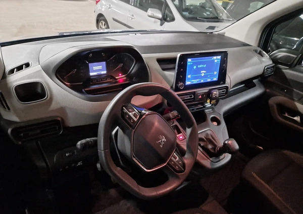 Peugeot Rifter cena 77490 przebieg: 61000, rok produkcji 2020 z Warszawa małe 232